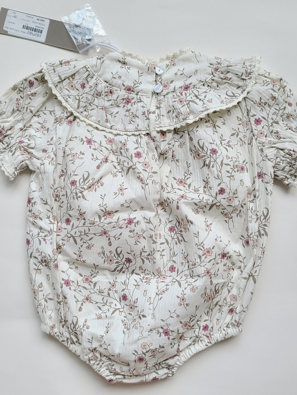 Floral Ruffle Romper - Picture 4 of 4